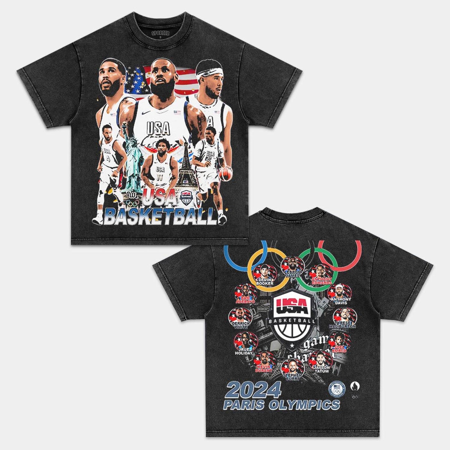 2024 USA TEAM VINTAGE TEE