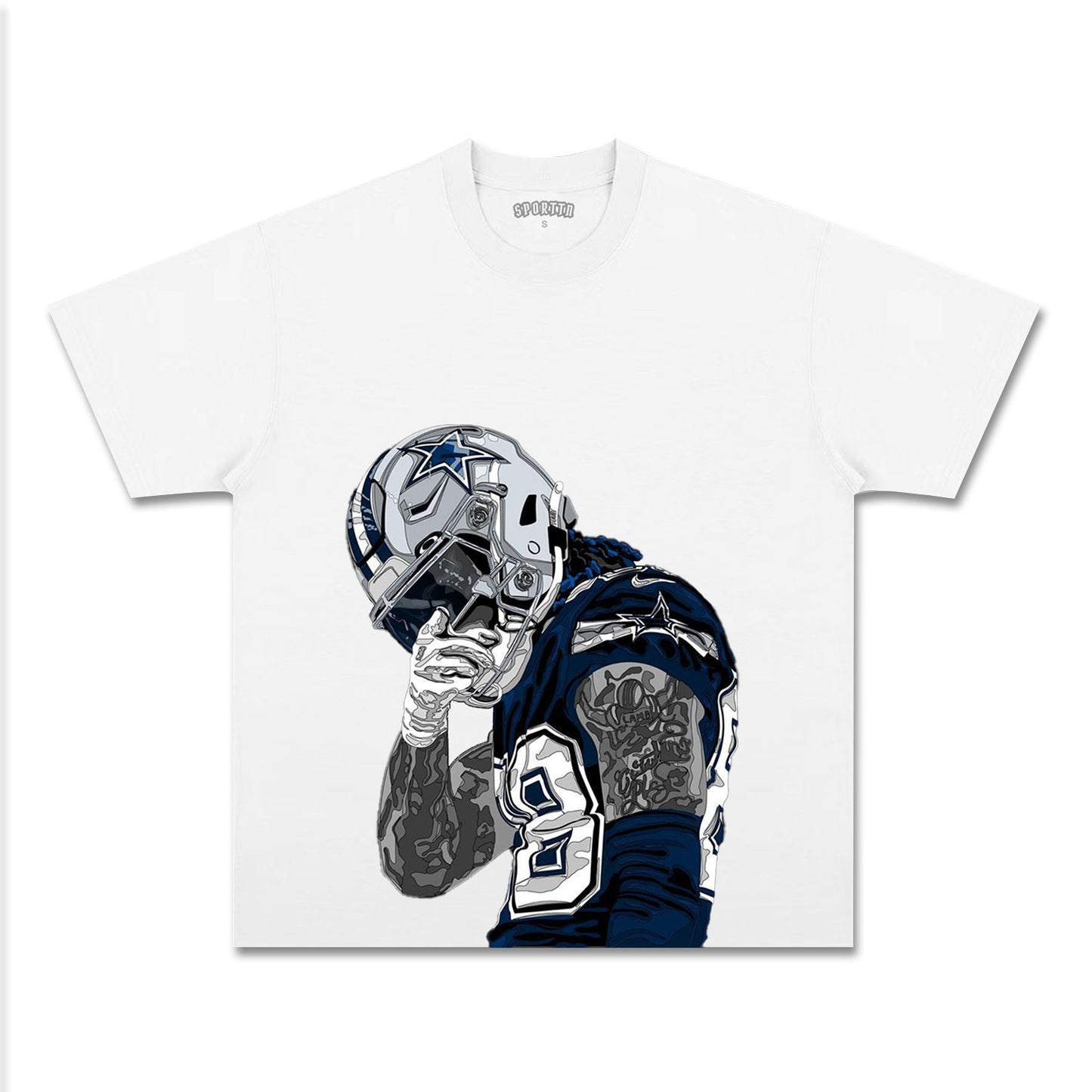 A MOMENT OF GRIT FOR THE DALLAS COWBOYS T-SHIRT