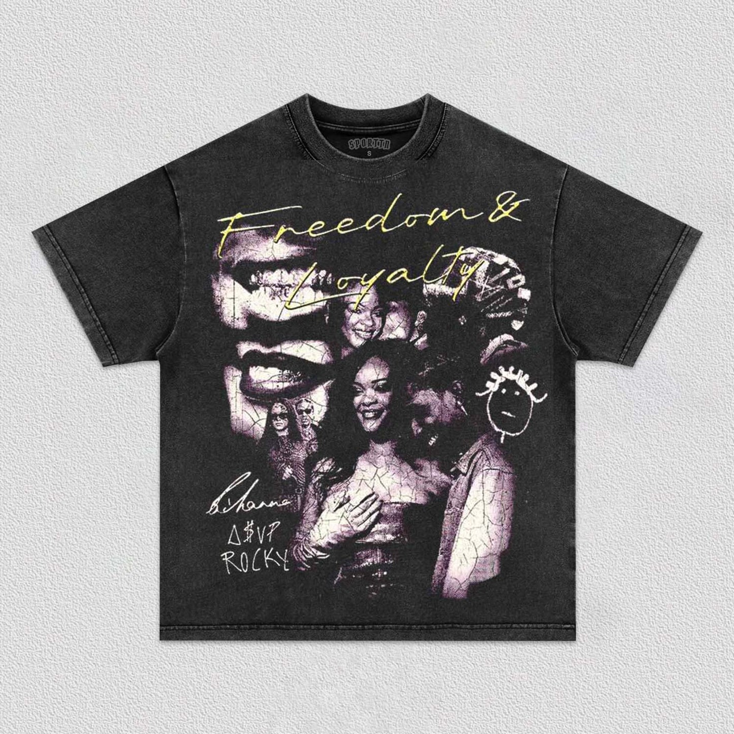 ASAP ROCKY & RIHANNA TEE