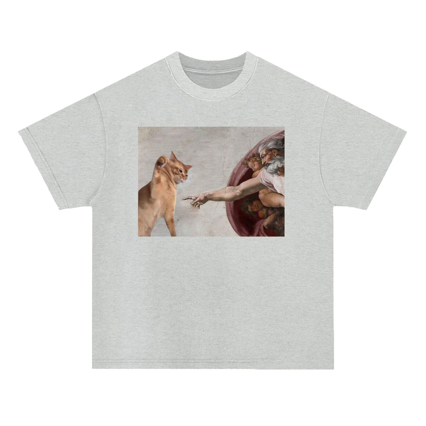 CAT - VERSION 'THE CREATION OF ADAM V3 T-SHIRT