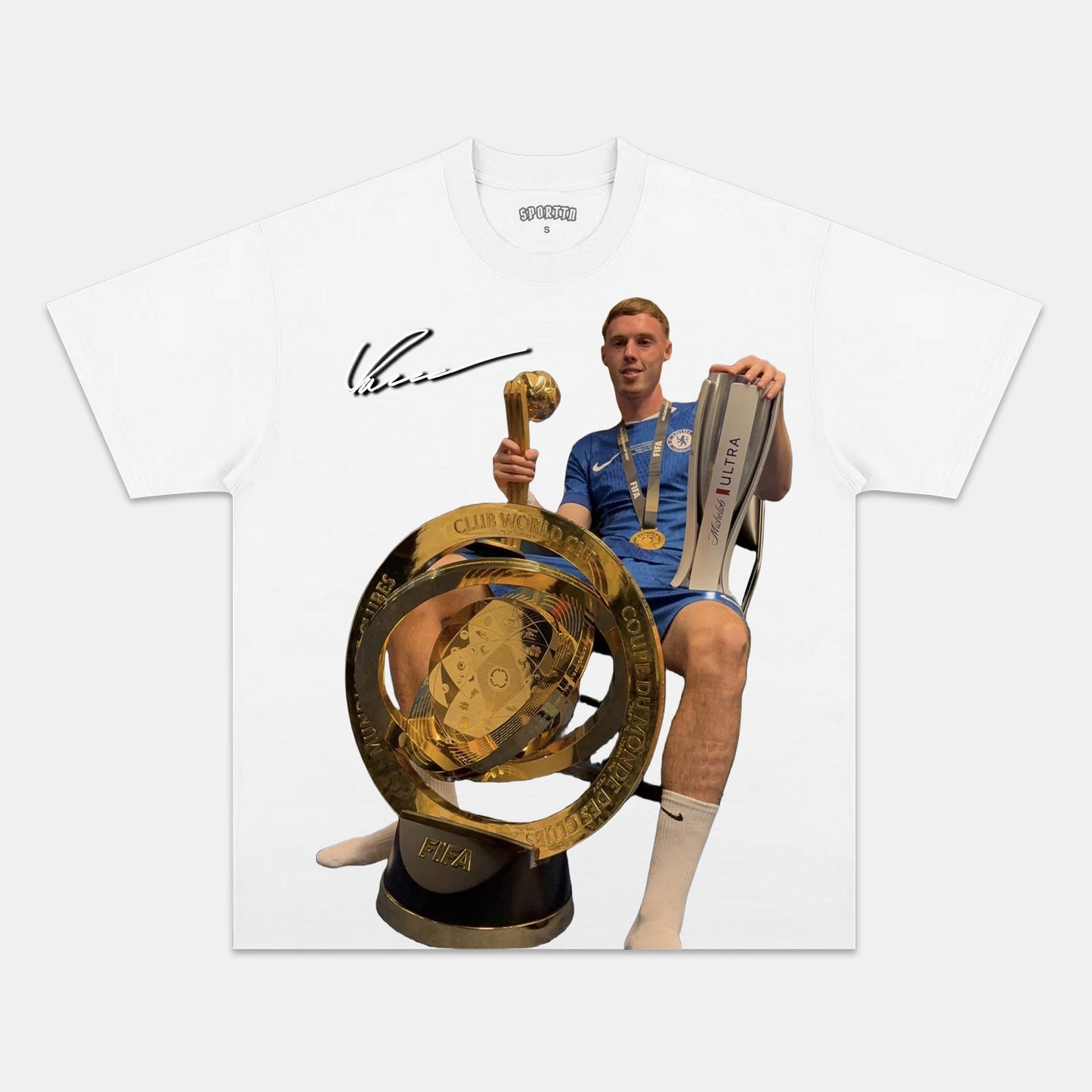 COLE PALMER TEE. 7.14