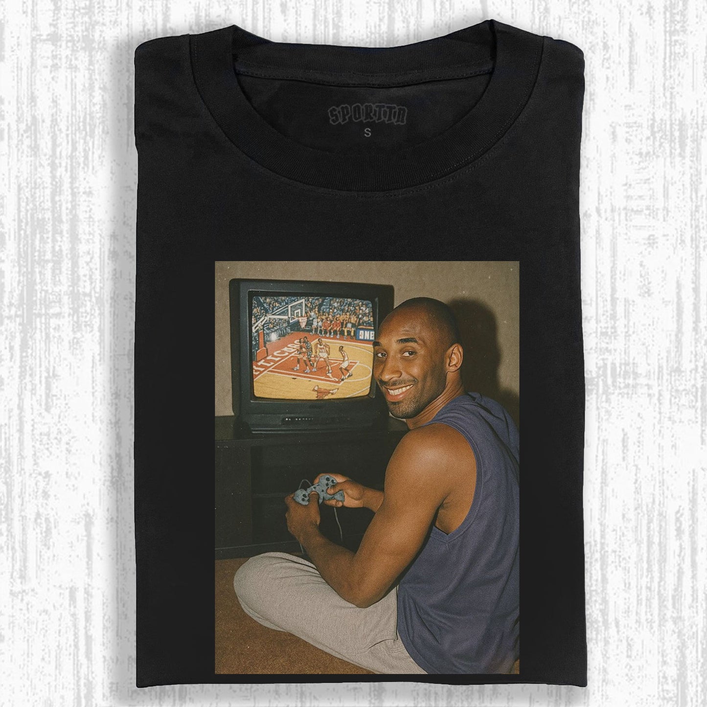 KOBE'S HAPPY TIME WITH BASKETBALL GAMES TEE
