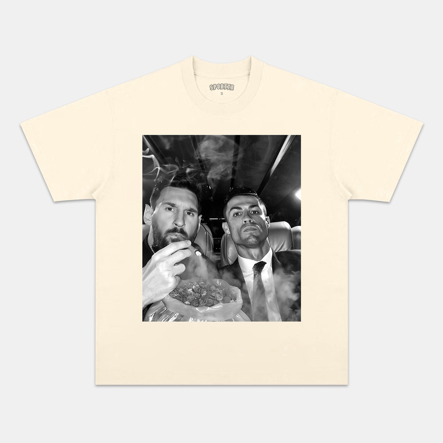 LIONEL MESSI & RONALDO V2 TEE