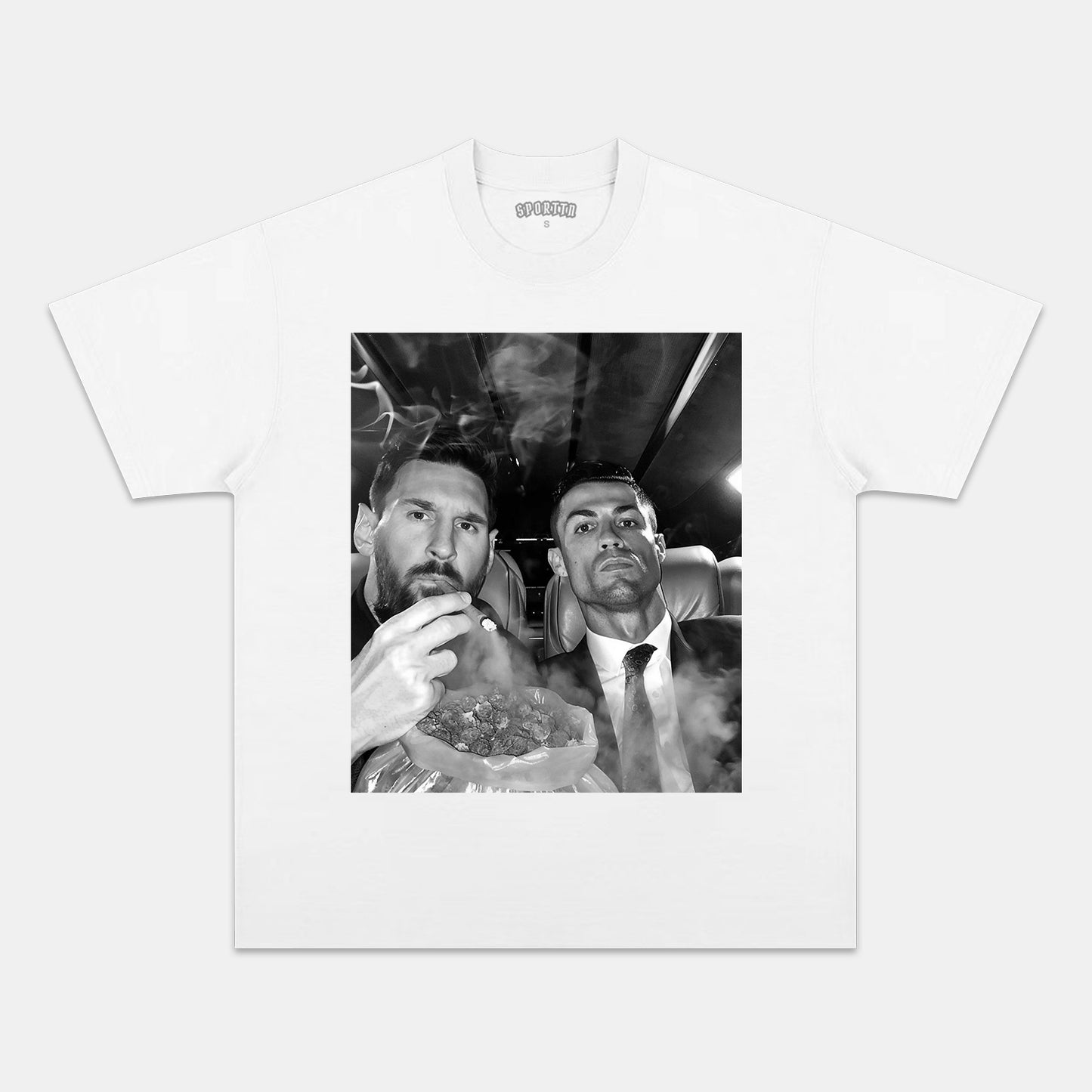 LIONEL MESSI & RONALDO V2 TEE