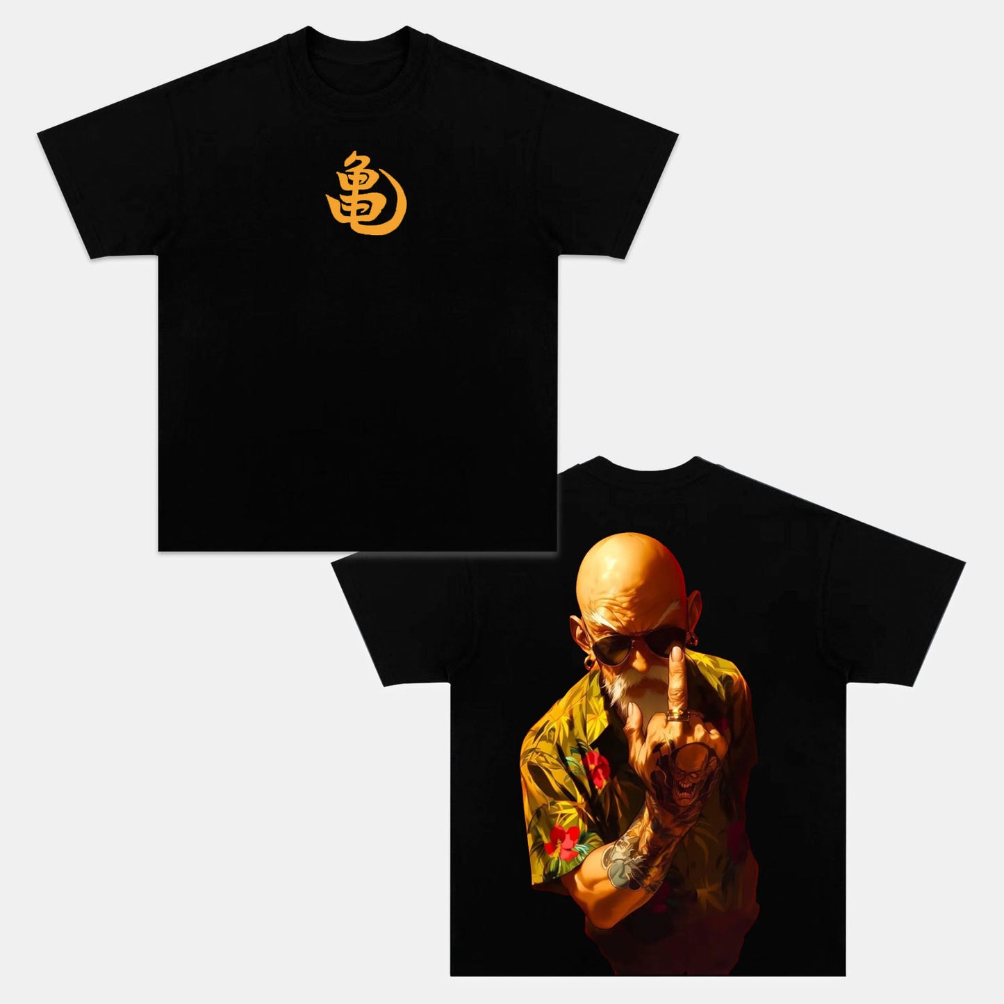 MASTER ROSHI ANIME OVERSIZED TEE丨DRAGON BALL