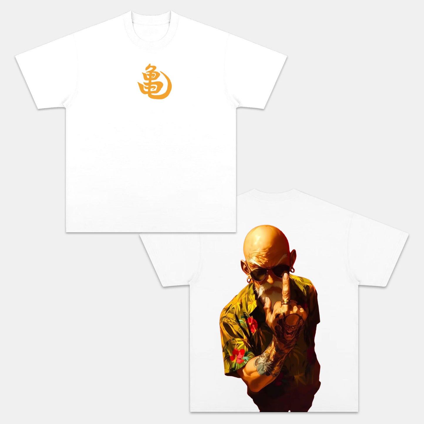MASTER ROSHI ANIME OVERSIZED TEE丨DRAGON BALL