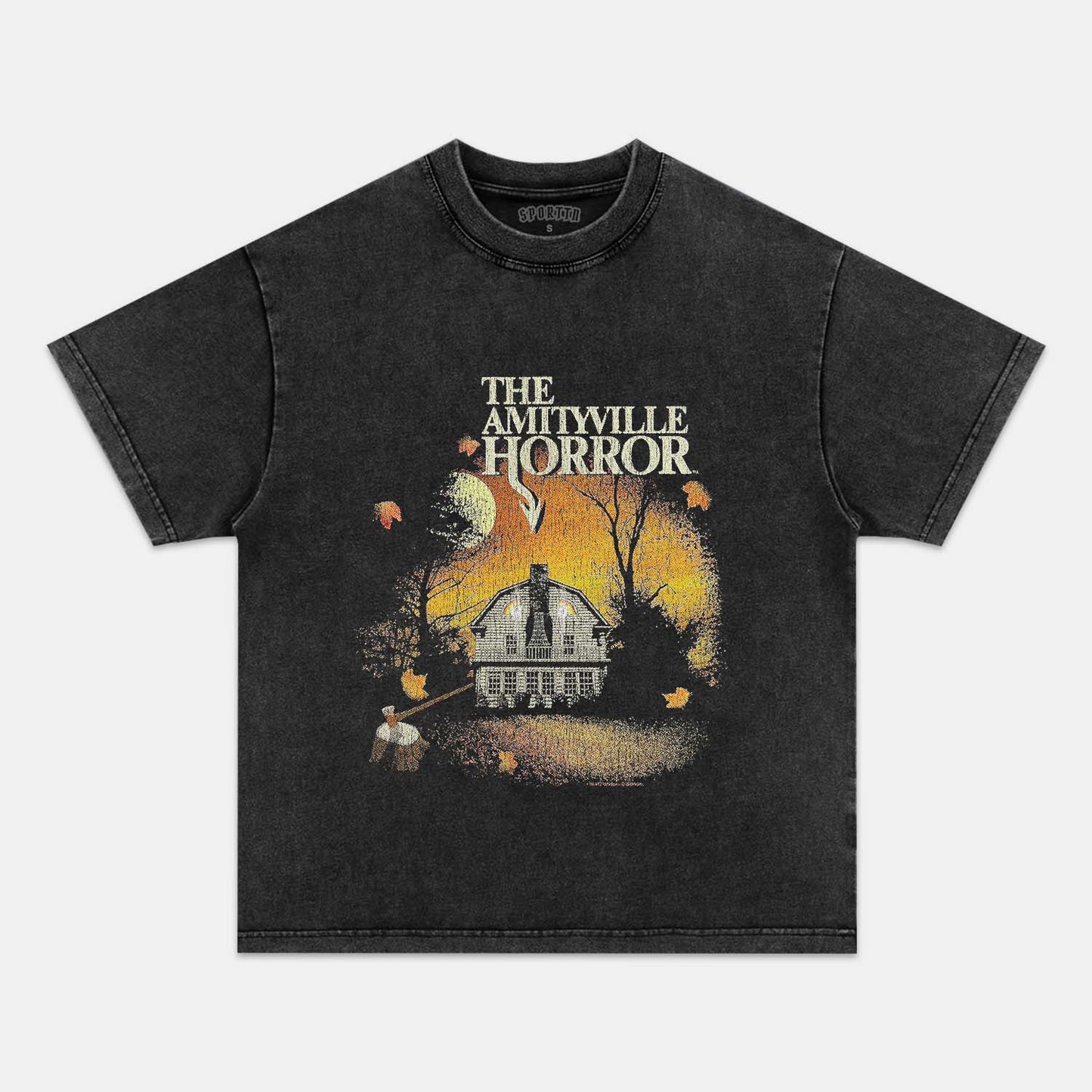 THE AMITYVILLE HORROR PROMO WASHED T-SHIRT