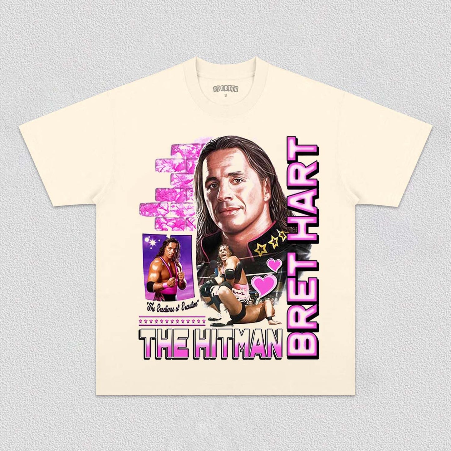THE HITMAN BRET HART TEE