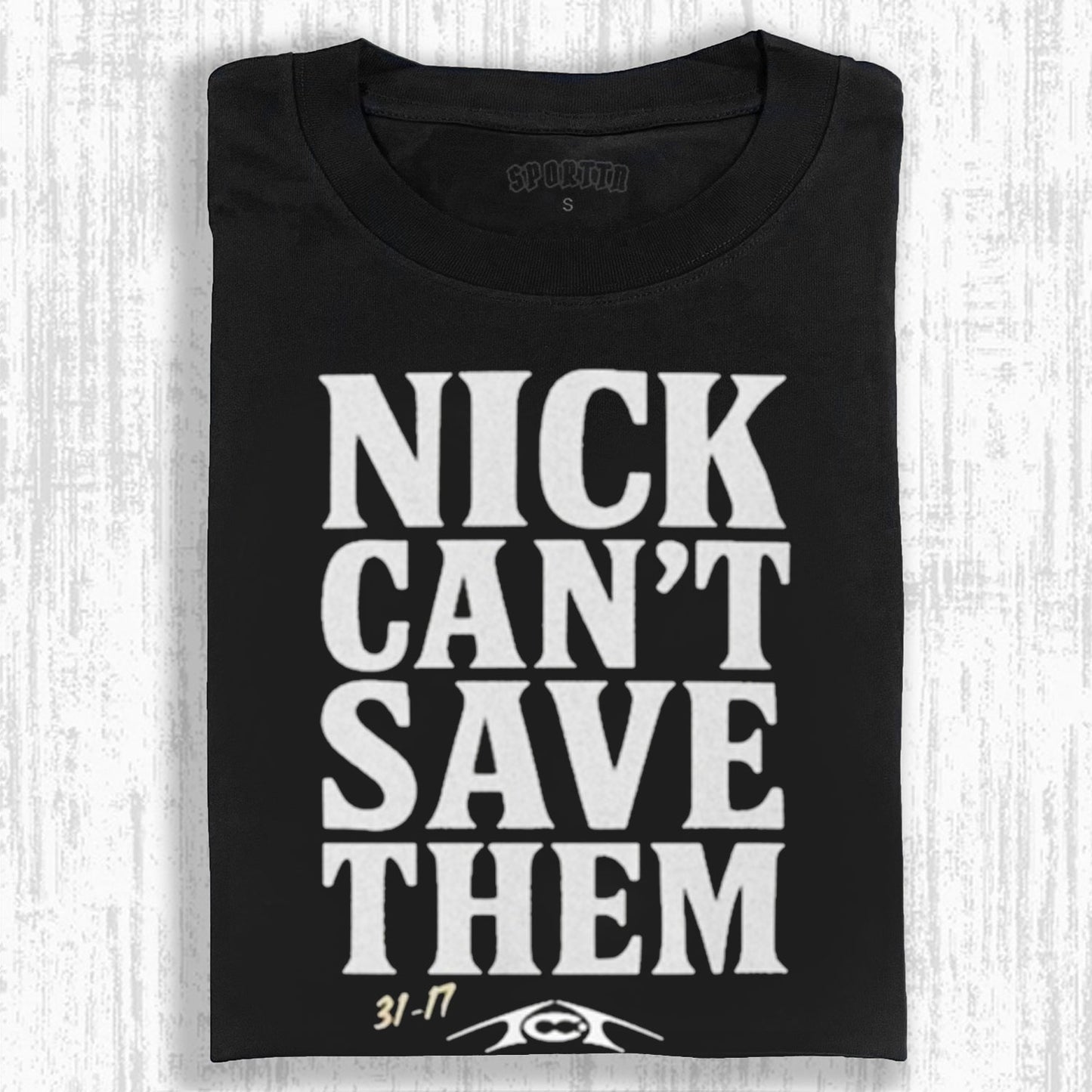 TOMMY CASTELLANOS NICK CAN’T SAVE THEM T SHIRT