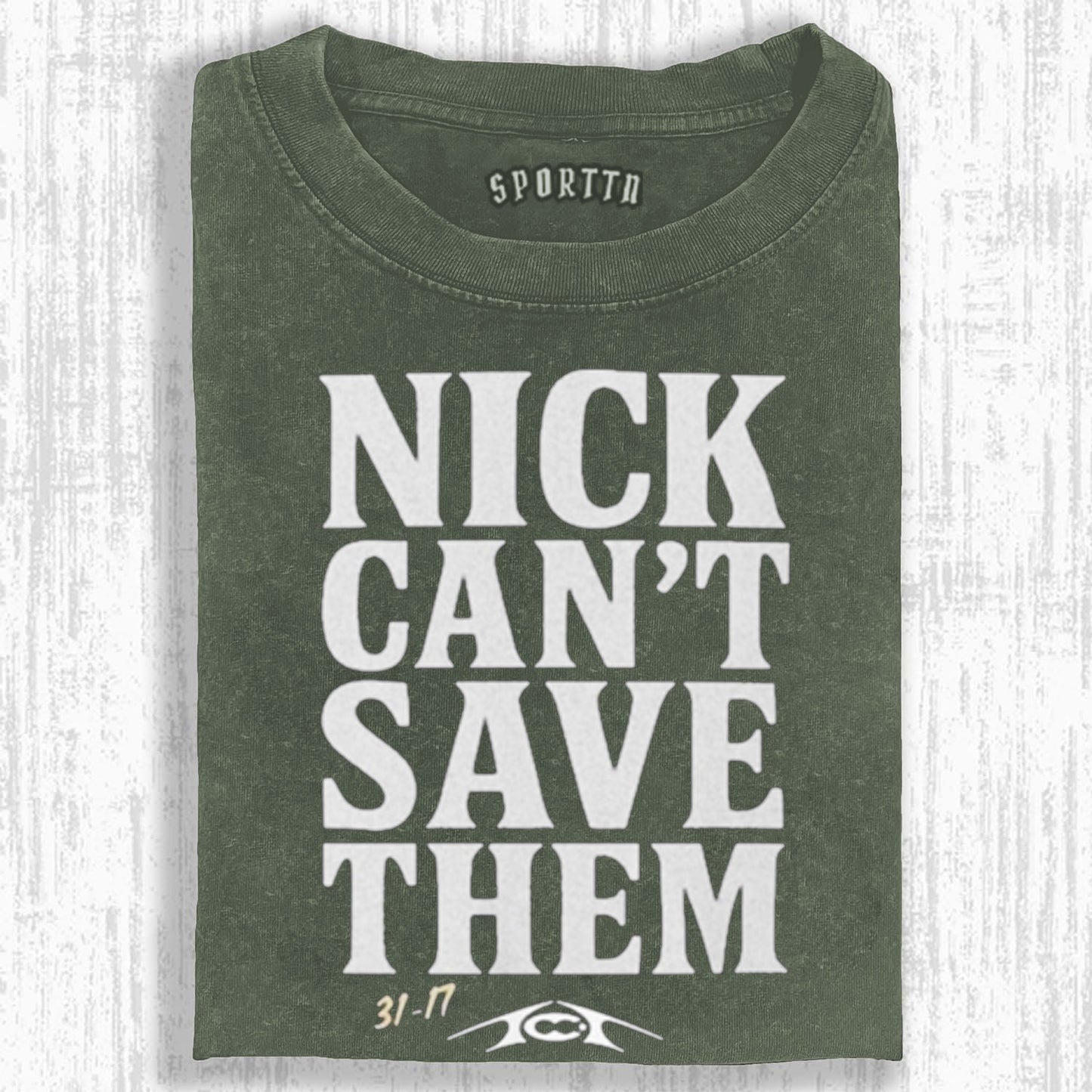 TOMMY CASTELLANOS NICK CAN’T SAVE THEM T SHIRT