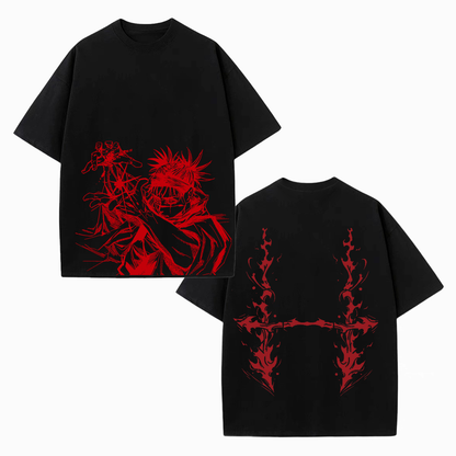 2-SIDED CHOSO VINTAGE OVERSIZE TEE-[DS]