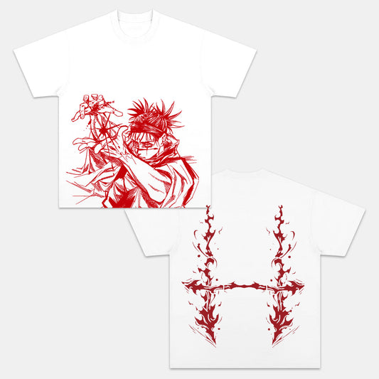 2-SIDED CHOSO VINTAGE OVERSIZE TEE-[DS]