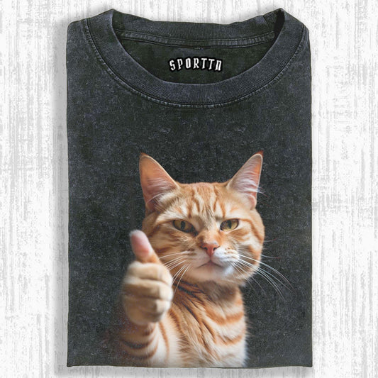 A CAT'S APPROVAL TEE