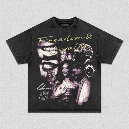ASAP ROCKY & RIHANNA TEE