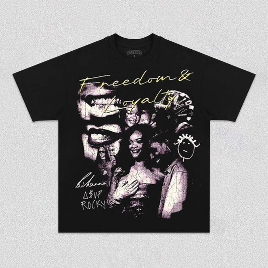 ASAP ROCKY & RIHANNA TEE