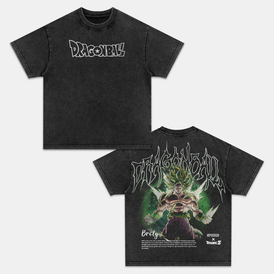 BROLY VINTAGE OVERSIZED TEE | DRAGON BALL Z-[DS]