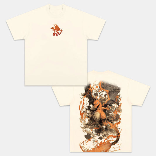 CHARIZARD VINTAGE TEE丨POKÉMON-[DS]