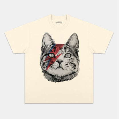 DAVID BOWIE CAT TEE
