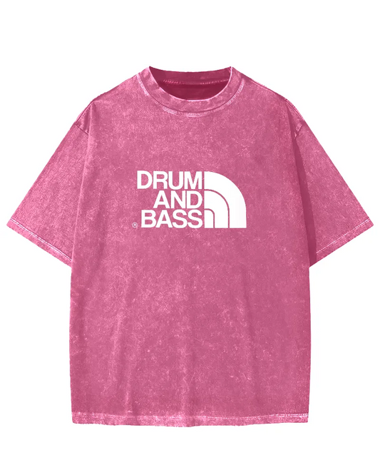 DRUM & BASS VINTAGE WASHED T-SHIRT