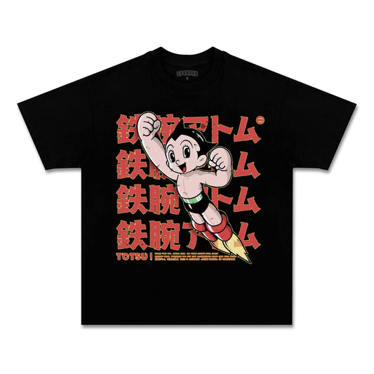 UNISEX ANIME INSPIRED VINTAGE TEE丨ASTRO BOY-[FRONT]