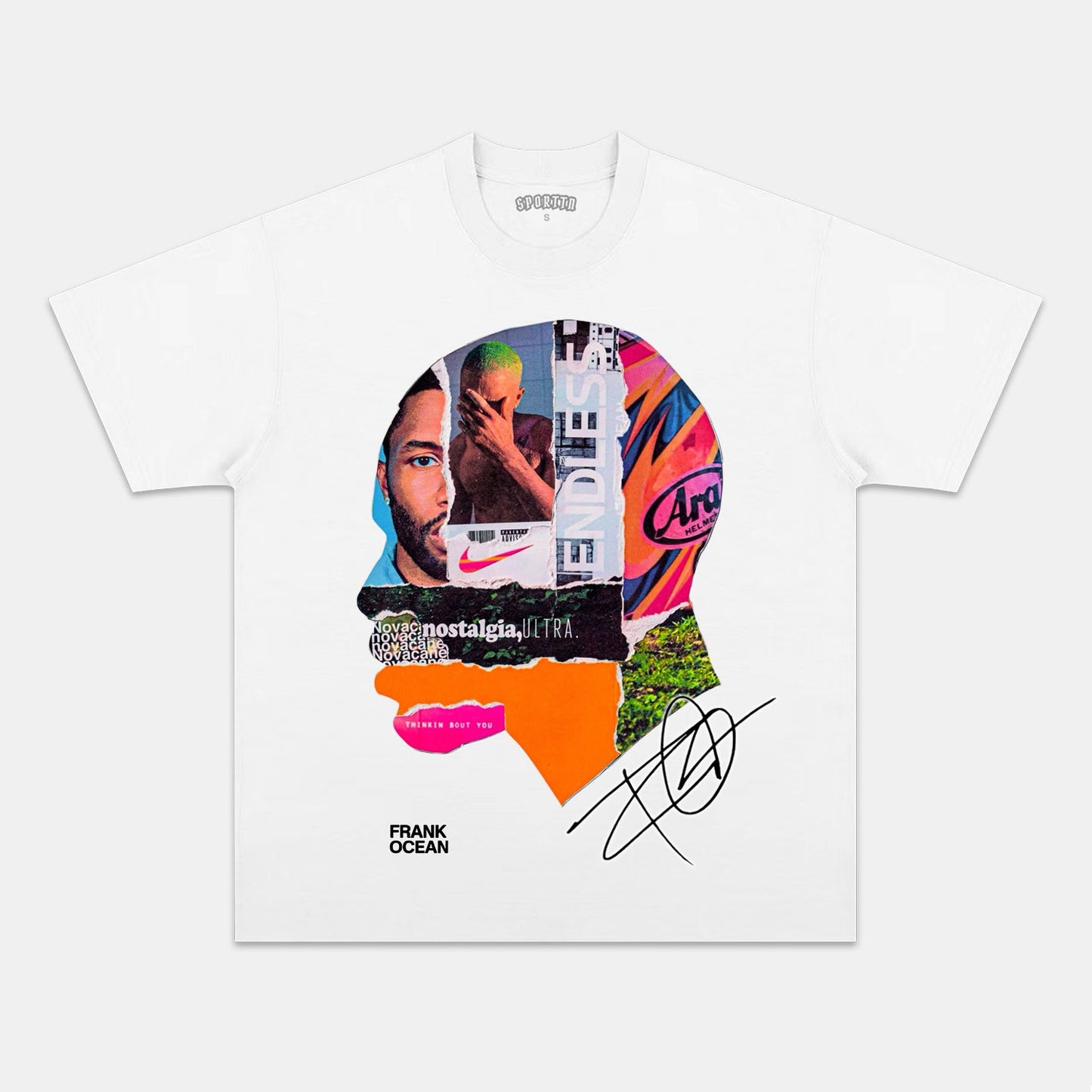 FRANK OCEAN & HEAD COLLAGE TEE