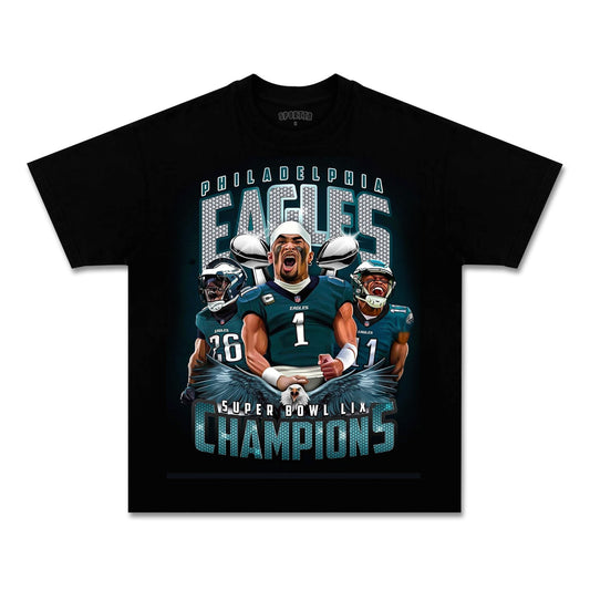 PHILADELPHIA EAGLES - SUPER BOWL LIX CHAMPIONS T-SHIRT
