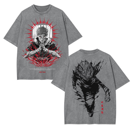 JUJUTSU KAISEN ANIME OVERSIZED TEE - [DS]