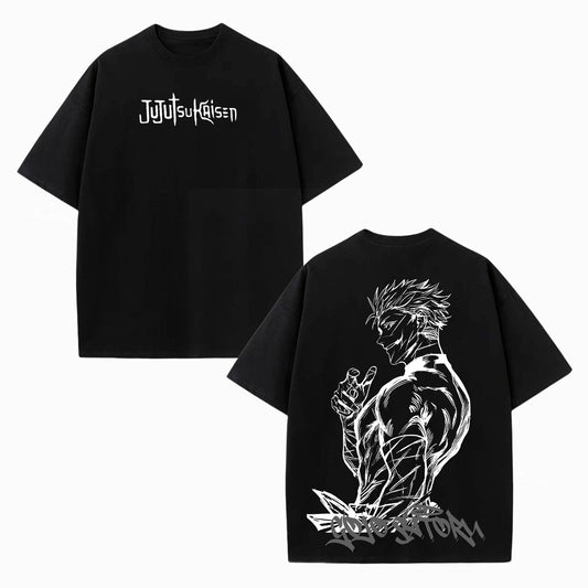 JUJUTSU KAISEN ANIME OVERSIZED TEE -[DS]