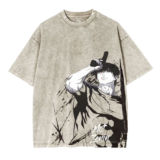 JUJUTSU KAISEN TOJI FUSHIGURO T-SHIRT-[FRONT]