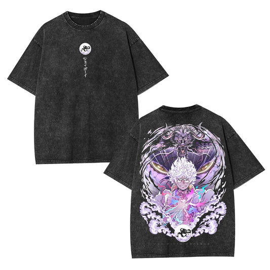 LUFFY ONE PIECE ANIME INSPIRED VINTAGE TEE-[DS]