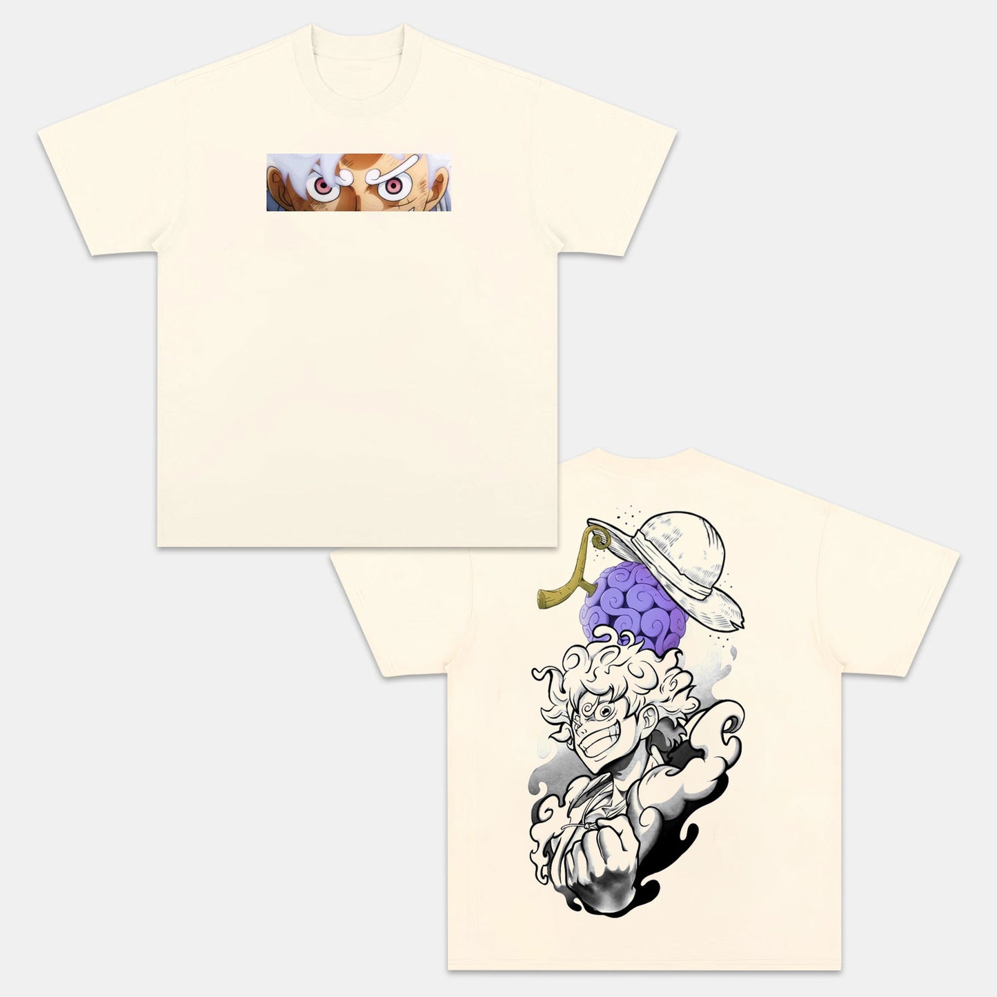 LUFFY UNISEX ANIME INSPIRED VINTAGE T-SHIRT丨ONE PIECE-[DS]
