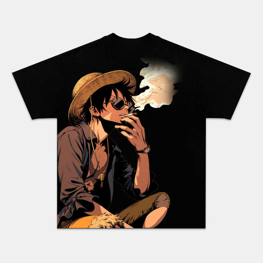 LUFFY ANIME INSPIRED VINTAGE TEE丨ONE PIECE-[BACK]