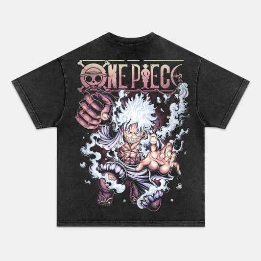 LUFFY ANIME INSPIRED VINTAGE TEE丨ONE PIECE-[BACK]