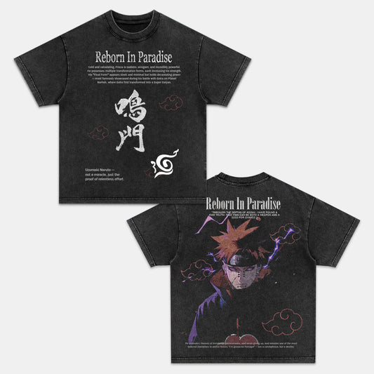 NARUTO 2.0 “PAIN’S WRATH” OVERSIZED TEE-[DS]