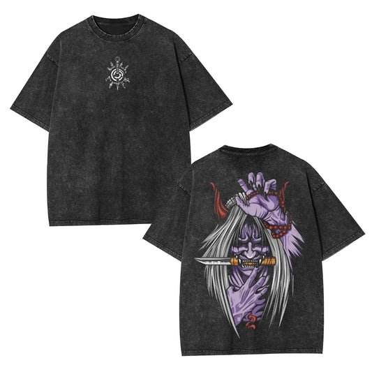 NARUTO UNISEX ANIME VINTAGE OVERSIZED TEE -[DS]