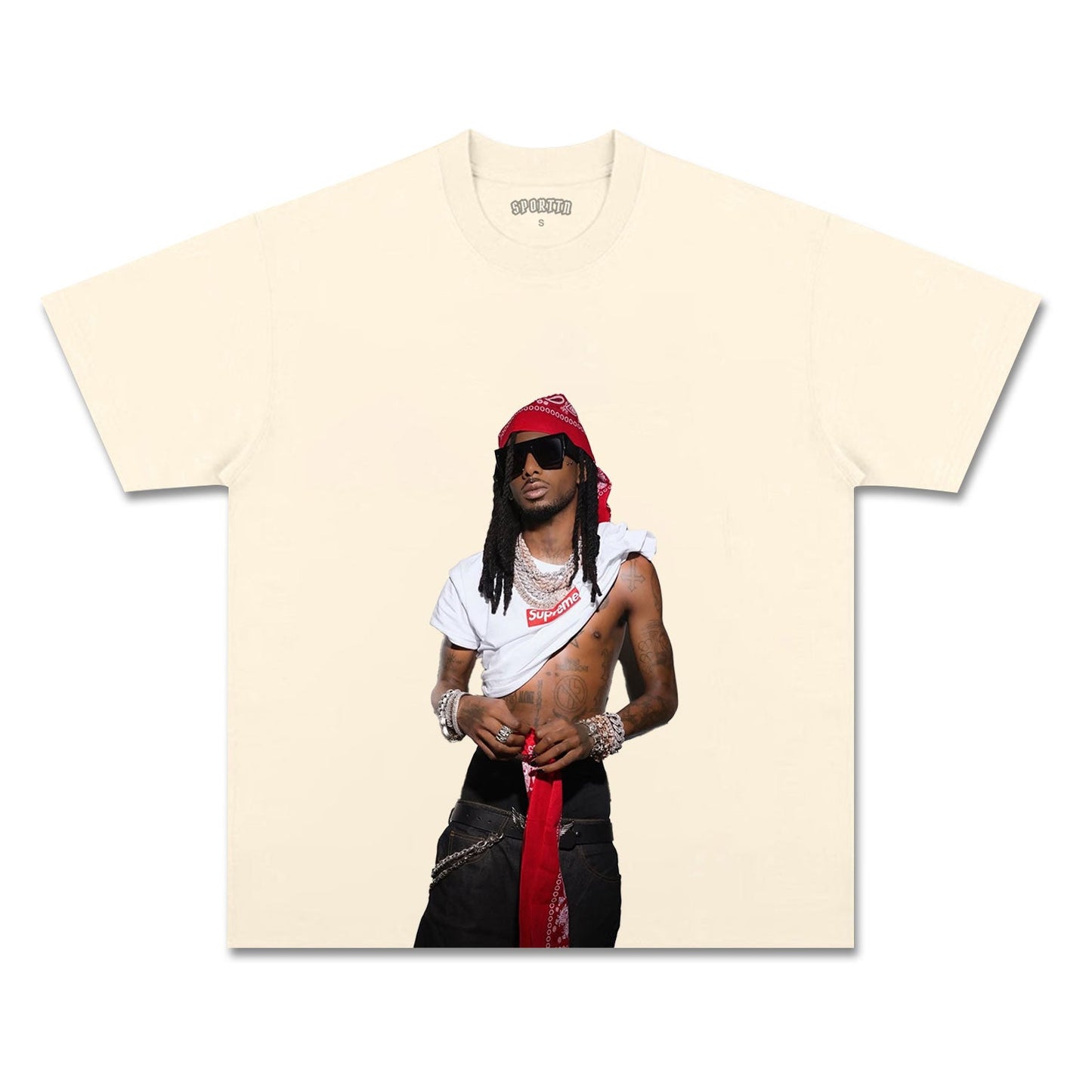 PLAYBOI CARTI FOR SUPREME (FW25) TEE