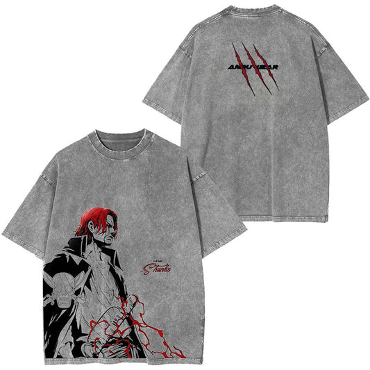 PROJECT KAOS ANIME ONE PIECE YONKOU AKAGAMI TEE-[DS]