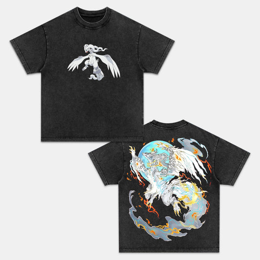 RESHIRAM UNISEX ANIME INSPIRED VINTAGE T-SHIRT丨POKÉMON-[DS]