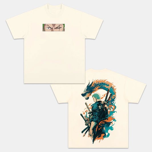 RORONOA ZORO VINTAGE TEE丨ONE PIECE-[DS]