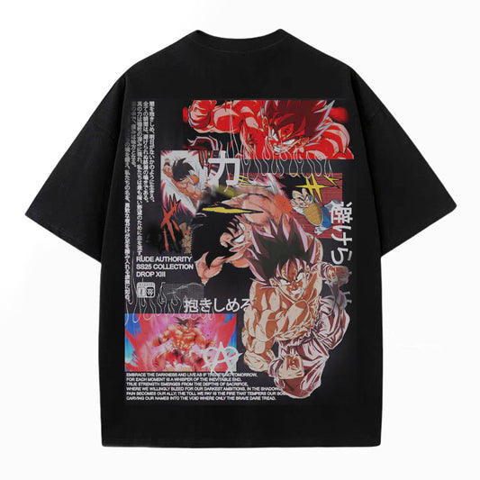 SON GOKU ANIME OVERSIZED TEE 丨 DRAGON BALL-[BACK]