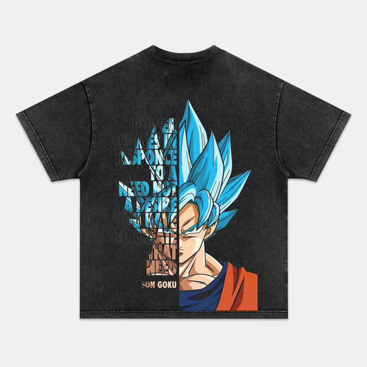 SON GOKU ANIME OVERSIZED TEE丨DRAGON BALL-[BACK]