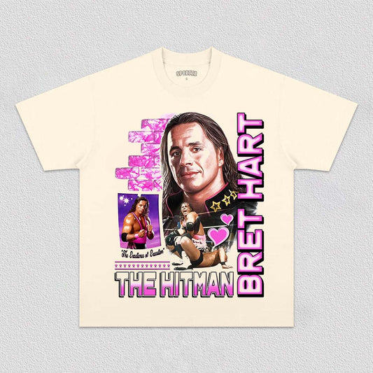 THE HITMAN BRET HART TEE