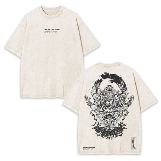 RORONOA ZORO ANIME INSPIRED VINTAGE TEE丨ONE PIECE-[DS]