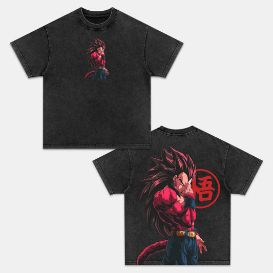 UNISEX ANIME INSPIRED VINTAGE TEE丨DRAGON BALL-[DS]
