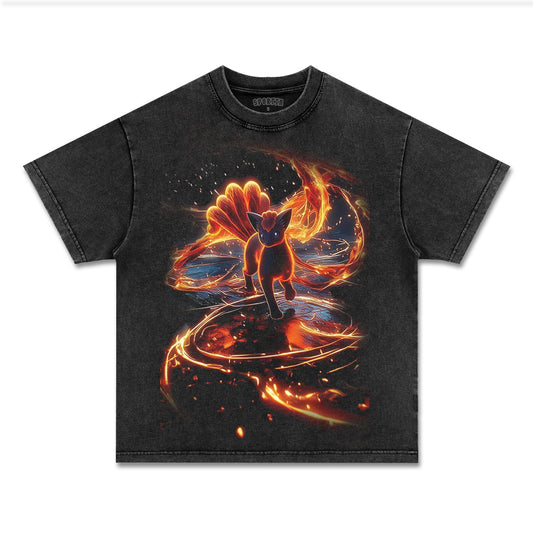 UNISEX ANIME INSPIRED VINTAGE TEE丨POKéMON-[FRONT]