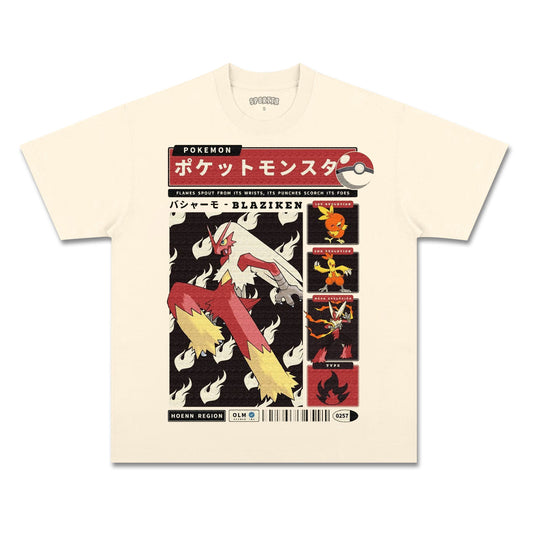 UNISEX ANIME INSPIRED VINTAGE TEE丨POKéMON-[FRONT]