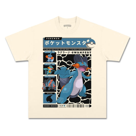 UNISEX ANIME INSPIRED VINTAGE TEE丨POKéMON-[FRONT]