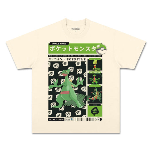 UNISEX ANIME INSPIRED VINTAGE TEE丨POKéMON-[FRONT]