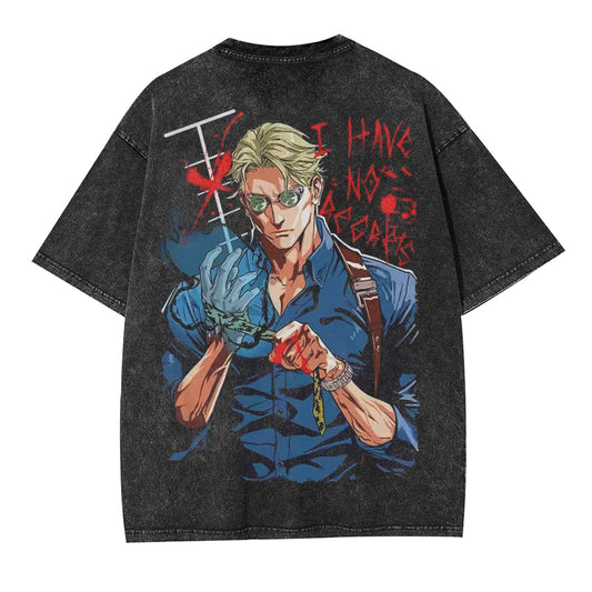 UNISEX ANIME INSPIRED VINTAGE OVERSIZED TEE丨JUJUTSU KAISEN-[BACK]