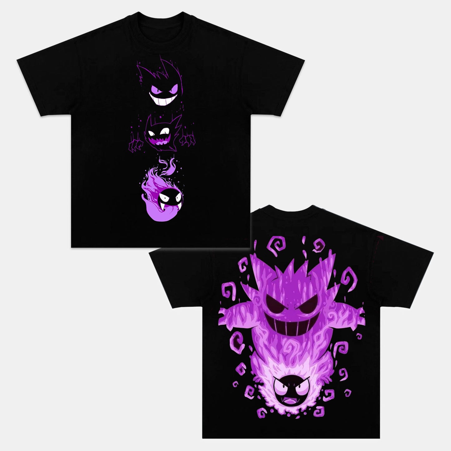 UNISEX ANIME INSPIRED VINTAGE OVERSIZED TEE丨POKÉMON-[DS]